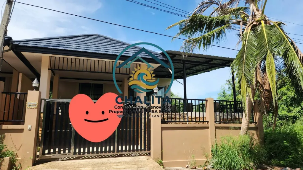034 Resale house with private swimming Pool